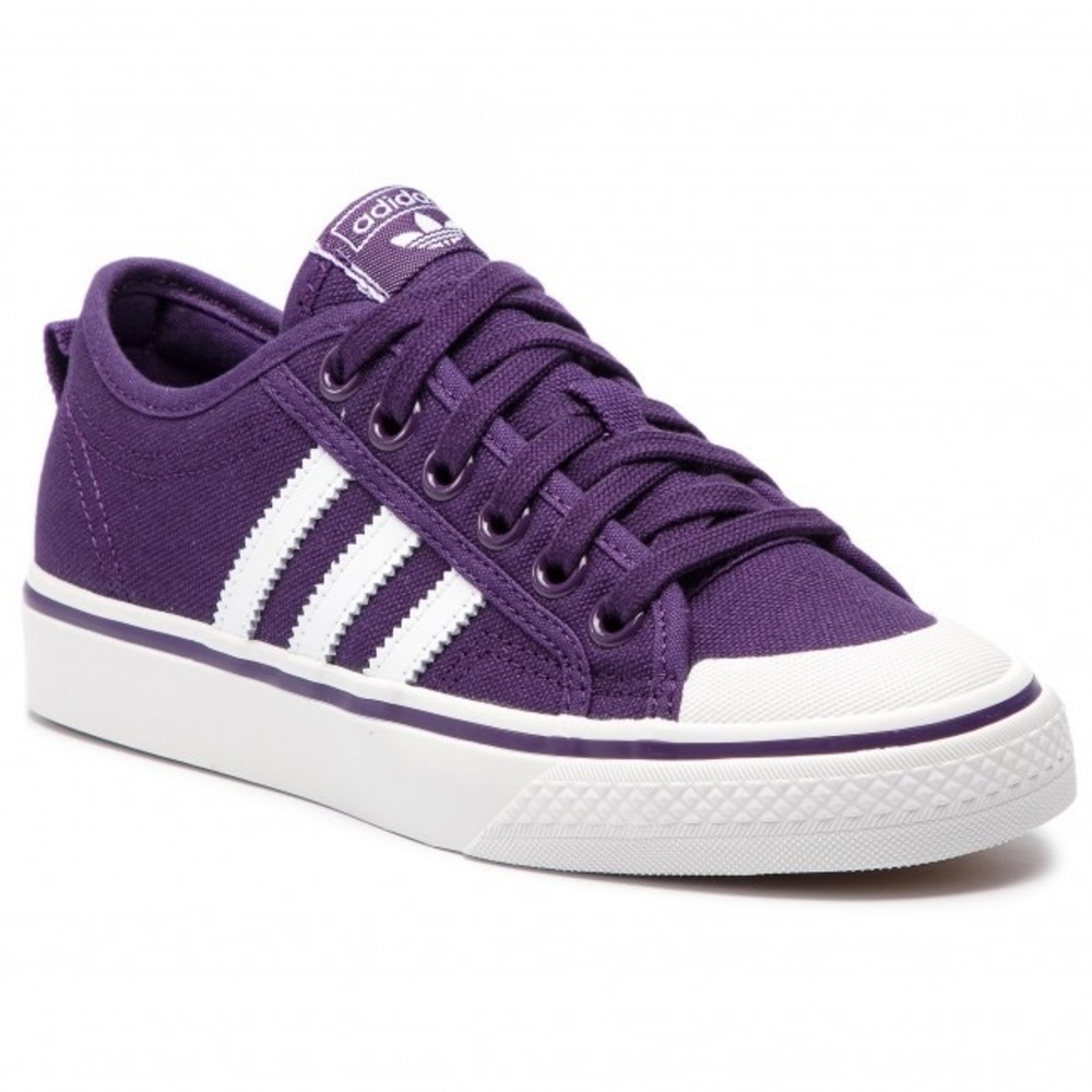 Adidas deep purple sneaker